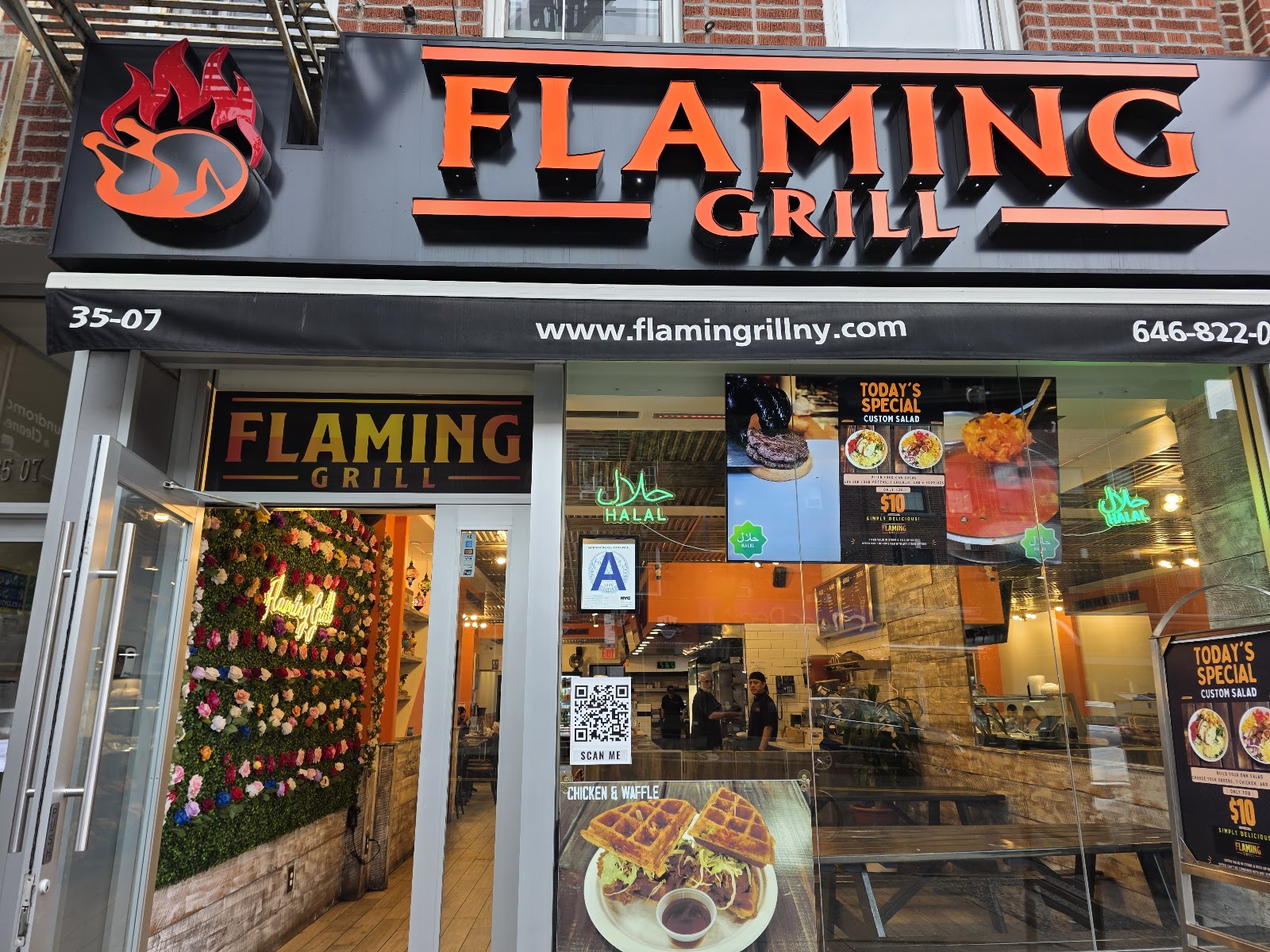 Flaming Grill