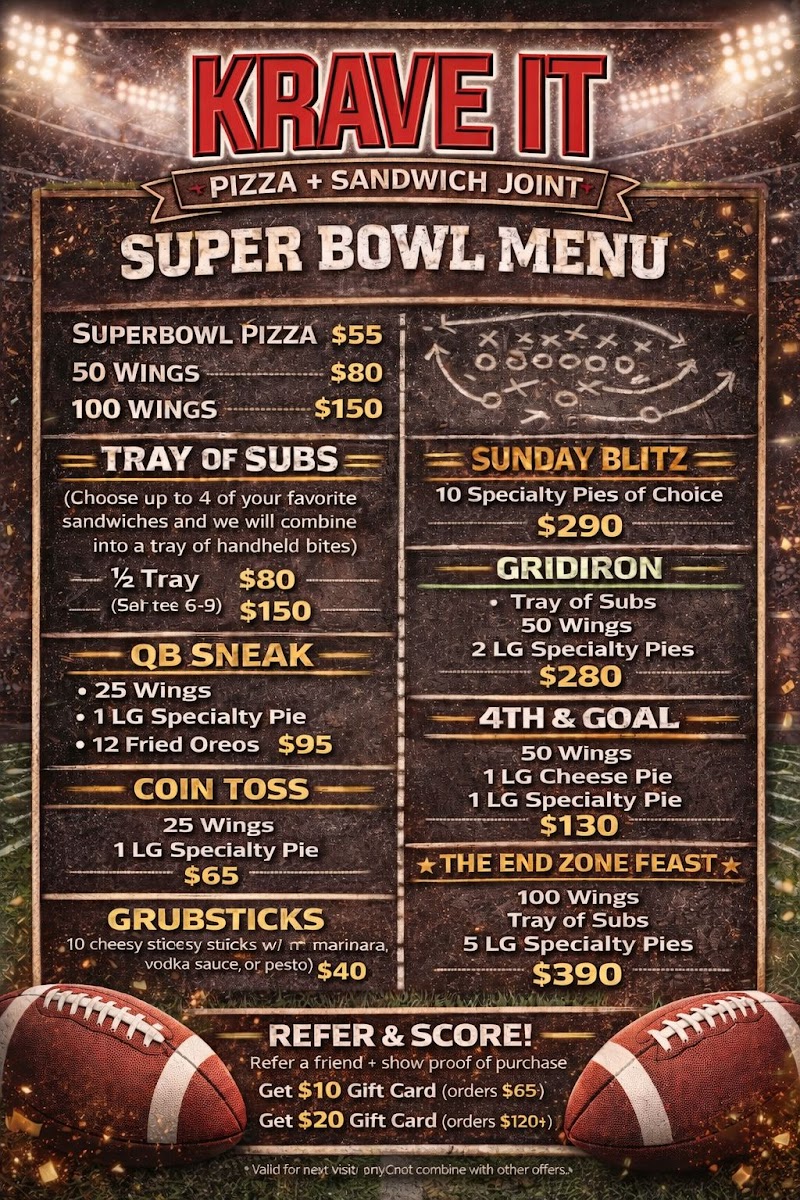 Krave It Pizza & Sandwich Joint - photo 2