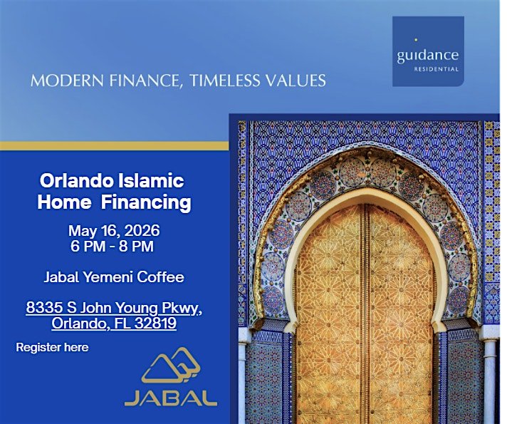 Coffee Meetup: Islamic Home Financing Made Simple with Guidance Residential