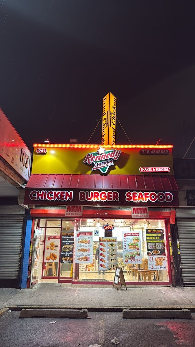 Kennedy chicken Shake ‘n Burger