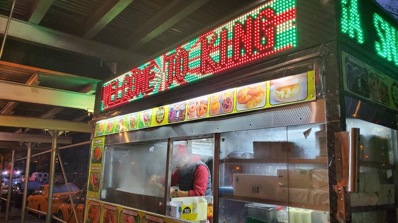 King Cab Halal Food Cart