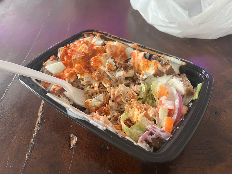 Bro & Sis Halal food cart