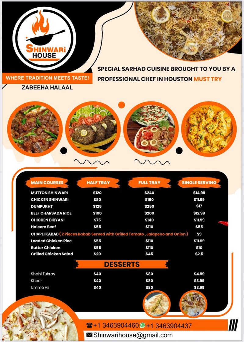 Shinwari House Halal Catering & Bakers - photo 2