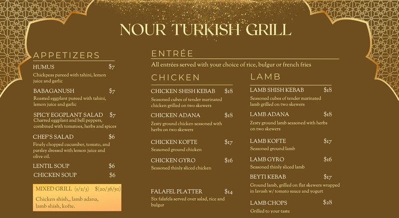 Nour Turkish Grill - photo 3