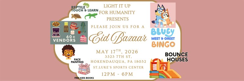 Eid Al-Adha Celebration: Ultimate Shopping Bazaar-️ Supporting a Cause