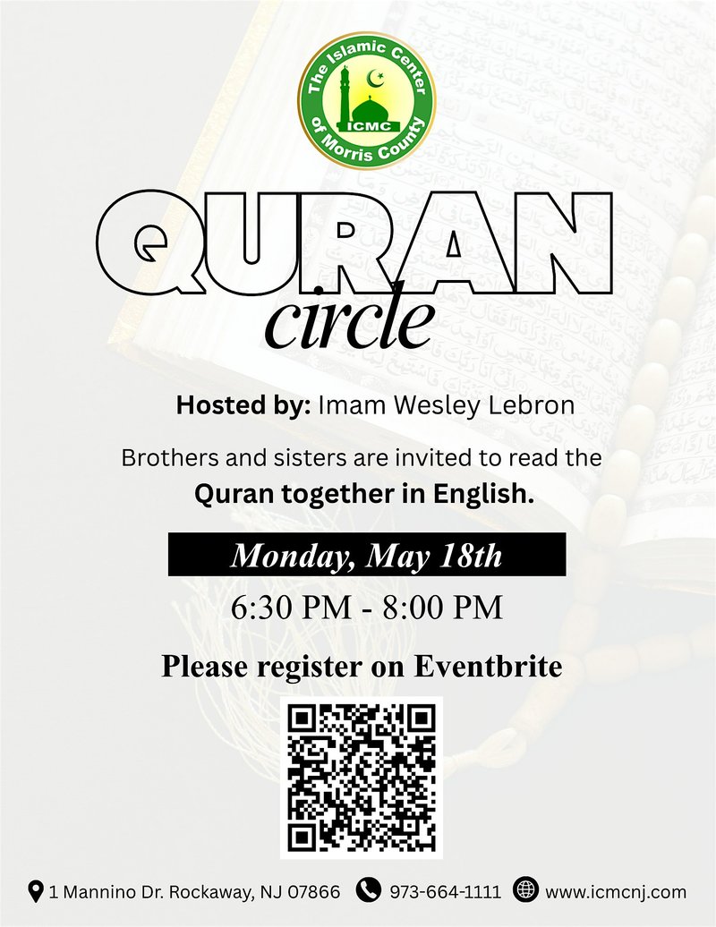 Quran Circle with Imam Wesley Lebron
