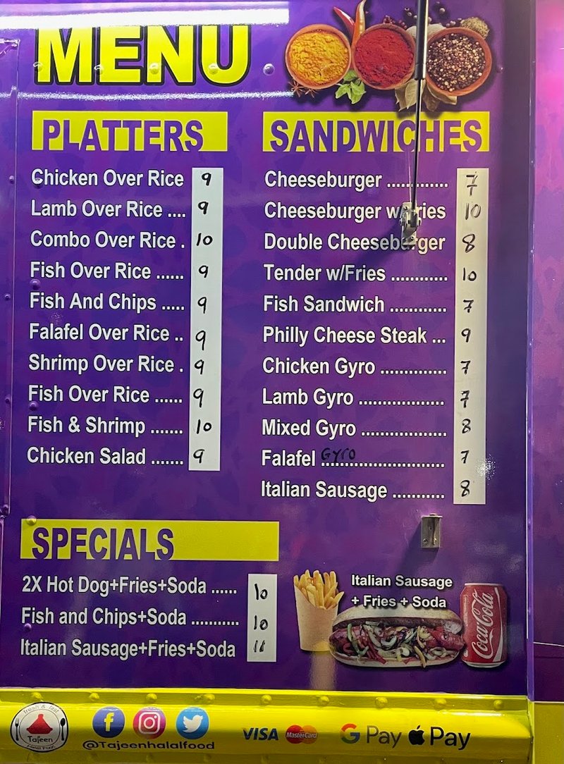 Tajeen Halal Food Truck - photo 3