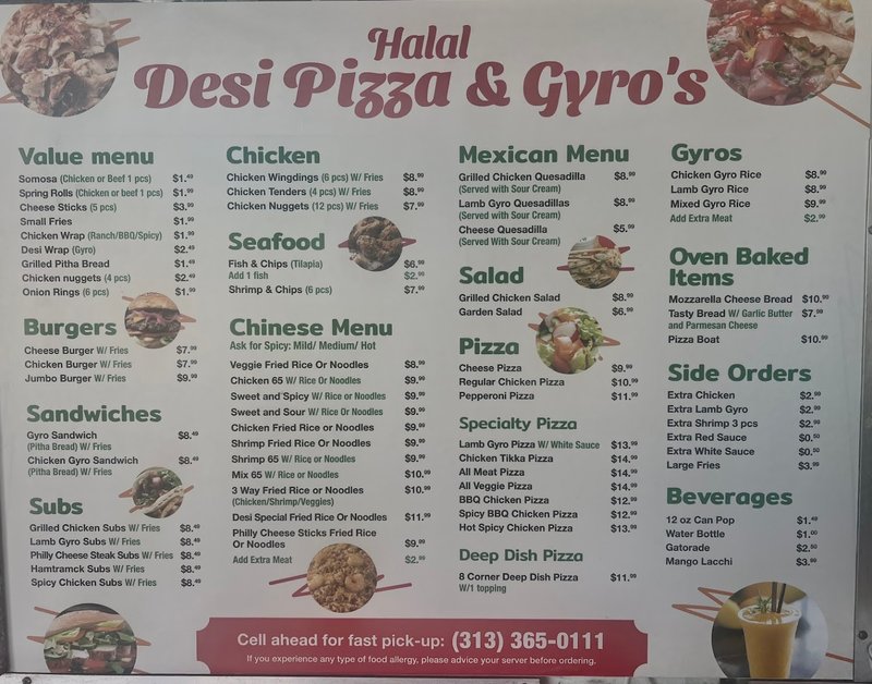 Halal Desi Pizza & Gyro's - photo 2