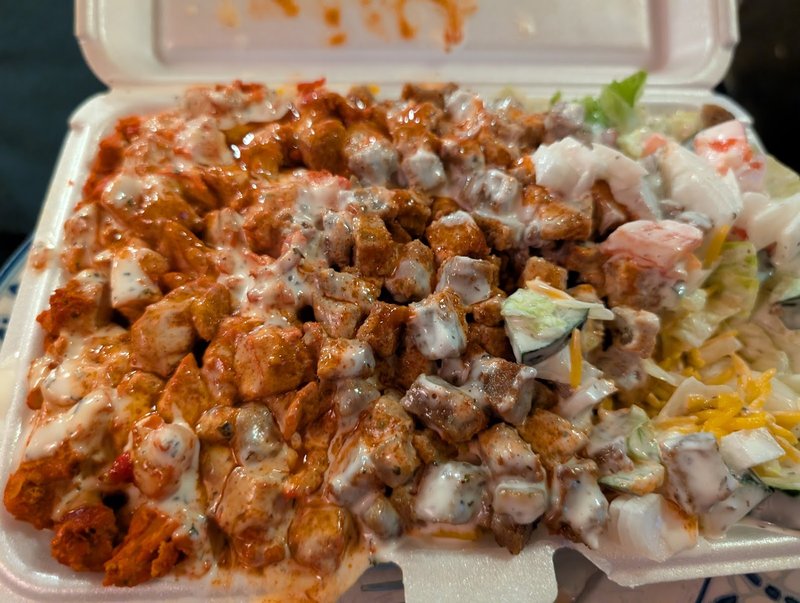 Halal food cart Famous Gyro